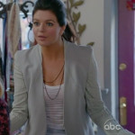 Penny’s grey blazer on Happy Endings