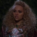 Carrie’s fair isle scarf and jacket on The Carrie Diaries