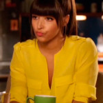 Cece’s yellow blouse on New Girl