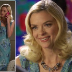 Lemon’s blue floral dress on Hart of Dixie