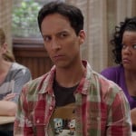 Abed’s ice and fire shirt on Community