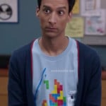 Abed’s tetris shirt on Community