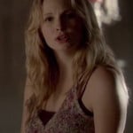 Caroline’s floral cami on The Vampire Diaries