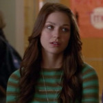 Marley’s green striped sweater on Glee