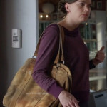 Michelle’s distressed leather oversized bag on Bunheads (multiple episodes)