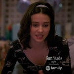 Sasha’s black and white bow pajamas on Bunheads