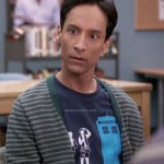 Abed’s Doctor Who / Bill and Ted shirt on Community