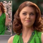 AnnaBeth’s green belted dress on Hart of Dixie