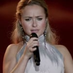 Juliette’s silver halter top on Nashville