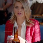 Jane’s red tweed jacket on Happy Endings