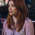 Lily’s pink multi-pattern shirt on How I Met Your Mother