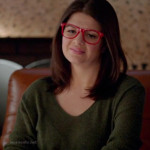 Penny’s green sweater on Happy Endings