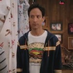 Abed’s hamburger shirt on Community