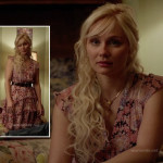 Scarlett’s pink floral dress on Nashville