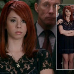 Tamara’s black lace dress on Awkward