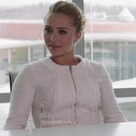 Juliette’s white tweed jacket on Nashville