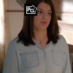 Penny’s faded chambray shirt on Happy Endings