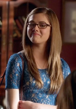 Rose's blue lace dress on Hart of Dixie