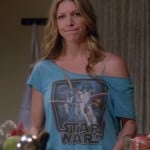 Josslyn’s blue Star Wars tee on Mistresses