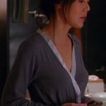 Karen’s grey bathrobe on Mistresses