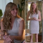 Josslyn’s grey and white colorblock mini dress on Mistresses