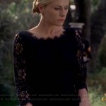 Sookie’s black lace dress on True Blood