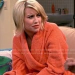 Riley’s orange bathrobe on Baby Daddy