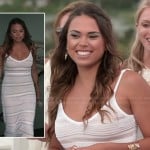 Sophi’s white maxi dress at the white party on The Vineyard