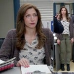 Gina’s bike print shirt on Brooklyn Nine-Nine