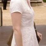 Kristina’s white lace dress on Parenthood