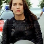 Annie’s leather motorcycle jacket on Covert Affairs