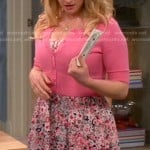 Bernadette’s floral print dress on The Big Bang Theory