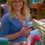 Bernadette’s white floral dress on The Big Bang Theory