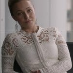 Juliette’s white lace jacket on Nashville