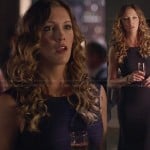 Laurel’s black bandage dress on Arrow