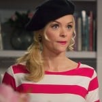 Lemon’s red and white striped t-shirt dress on Hart of Dixie