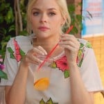 Lemon’s rose print dress (inside out) on Hart of Dixie