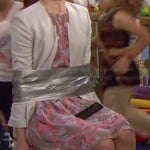 Lily’s pink floral dress on How I Met Your Mother