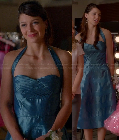 Marley's blue prom dress on Glee