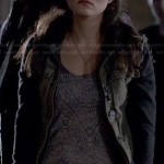 Sophie’s hoodie cutoff jacket on The Originals