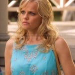 Tansy’s turquoise blue embroidered dress on Hart of Dixie