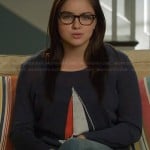 Alex’s sail boat sweater on Modern Family