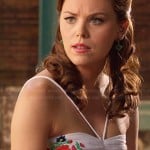 AnnaBeth’s white floral bandeau dress on Hart of Dixie