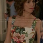 Bizzy (Ana Oritz)’s floral and strawberry print dress on Revenge