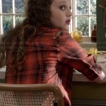 Dorrit’s red plaid shirt on The Carrie Diaries