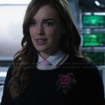 Jemma’s flower sweater on Agents of SHIELD