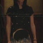 Joan’s galaxy print dress on Elementary