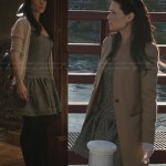 Joan’s striped drop-waist dress on Elementary