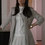 Joan’s white drop waist dress on Elementary