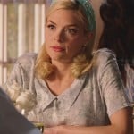 Lemon’s grey floral collared dress on Hart of Dixie